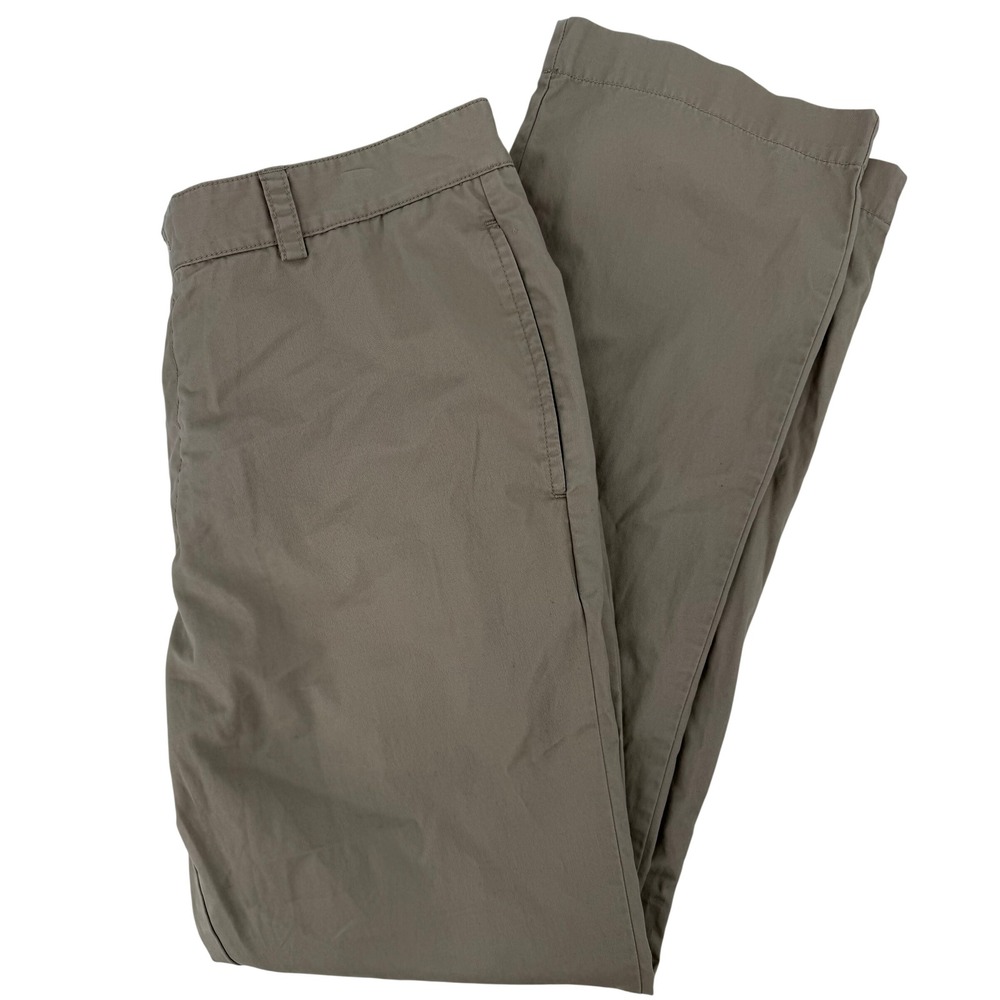 Vineyard Vines Mens Slim Fit Club Pant Khaki Tan Cotton Twill Chinos 34x32